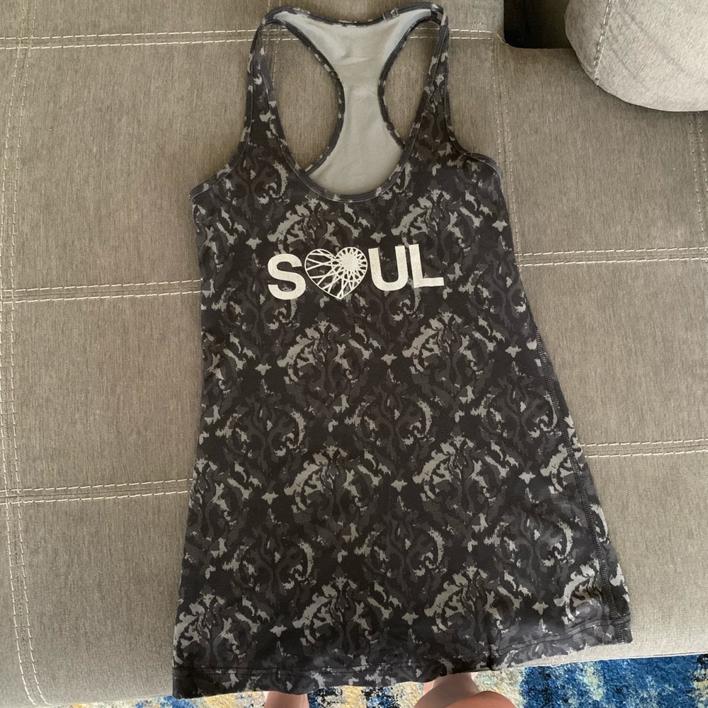 Lululemon cool racerback tank soulcycle size 4